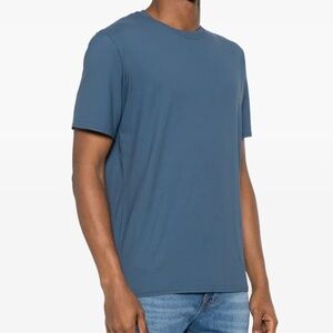 Fedeli Cobalt Blue T-Shirt Size 52 IT / XL US 100% Cotton Made in Italy Luxury